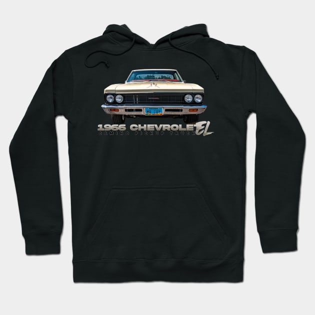 1966 Chevrolet El Camino Pickup Truck Hoodie by Gestalt Imagery